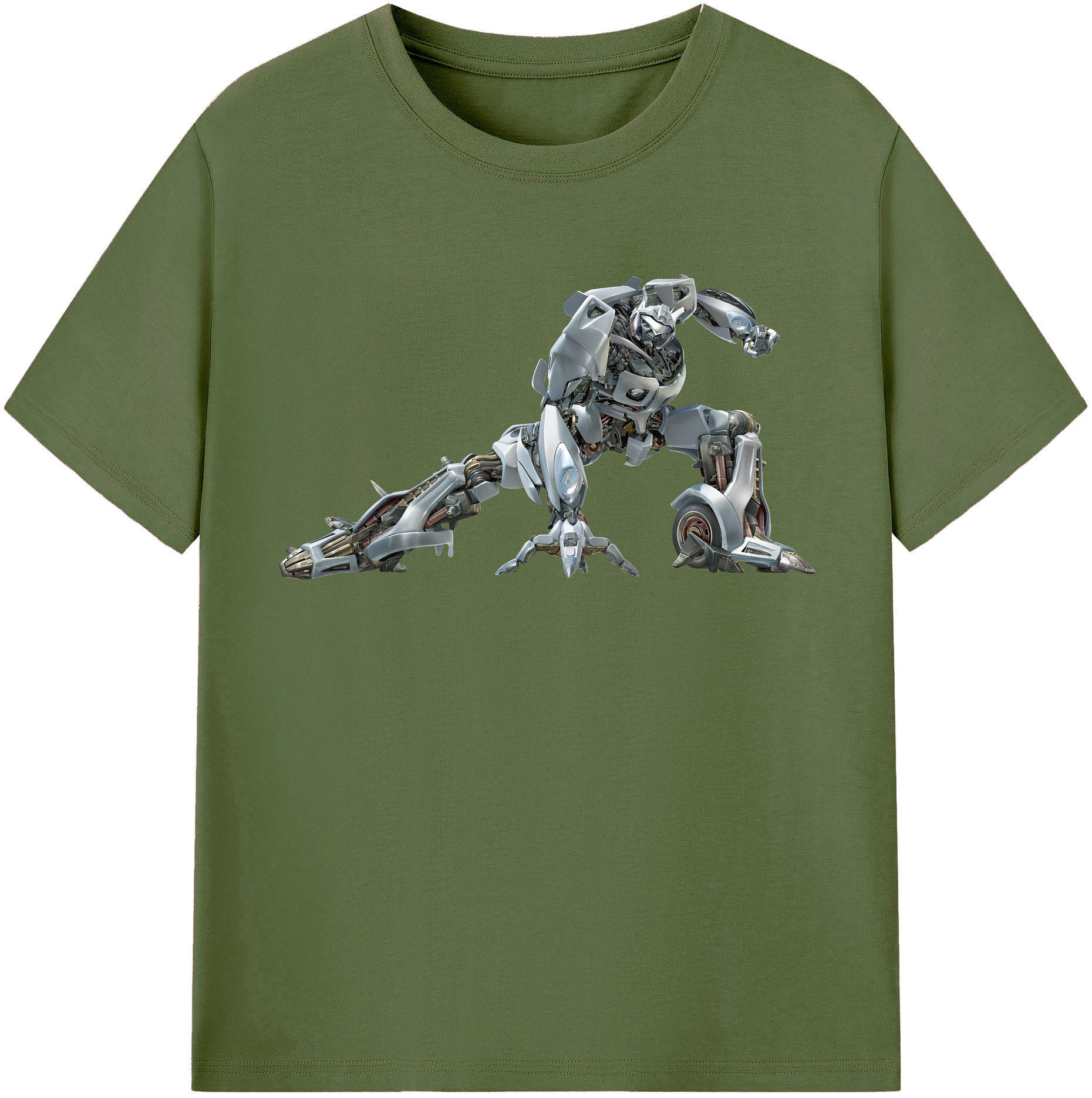 （画像用） Transformers トランスフォーマー 綿100％半袖Tシャツ（フロントプリント）